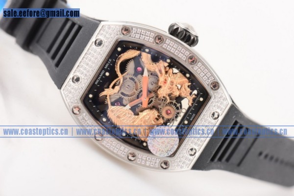 Perfect Replica Richard Mille RM 51-01 Tourbillon Tiger and Dragon Watch RM 51-01